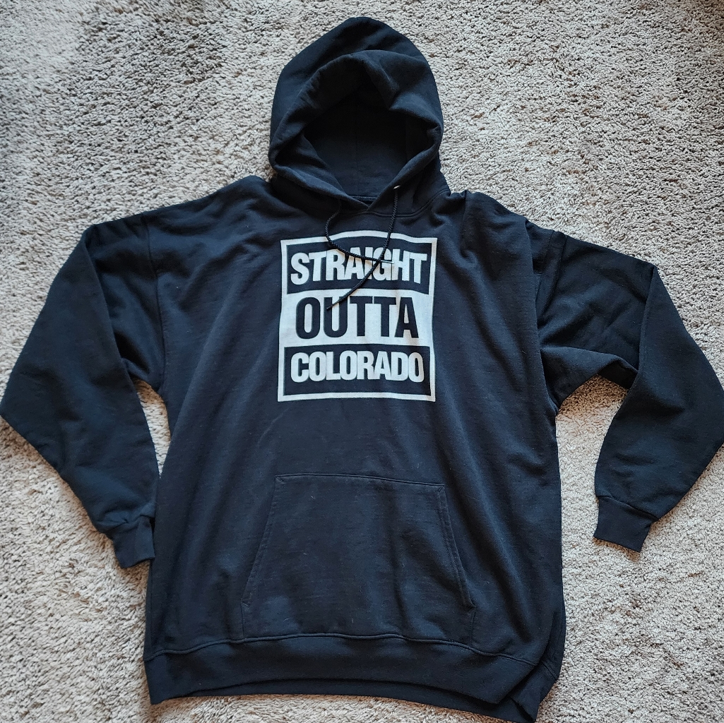 Straight Outta Colorado Hoodie